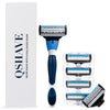 QShave razor - 1 Razor and 6 Blades