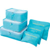 Set of x6 Travel Storage Bags