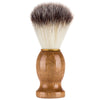 Shave Tool Razor Brush with Wood Handle